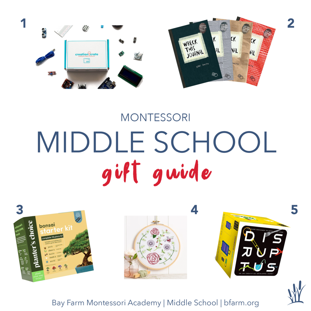 Montessori Inspired Gift Guide for Toddlers - Middle School