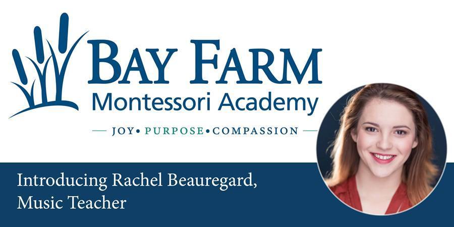 Introducing Bay Farm's Music Teacher Rachel Beauregard