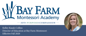 New Director of Education at Bay Farm Montessori Academy