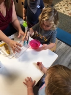 Smoothie Making in Toddler House