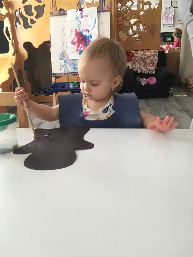 Painting in Toddler House